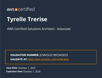AWS Solutions Architect - Associate
